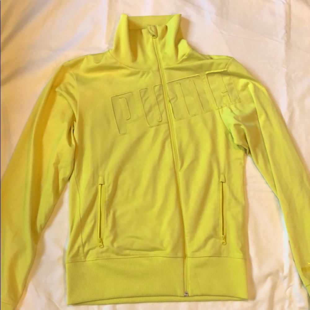 Yellow Puma Jacket